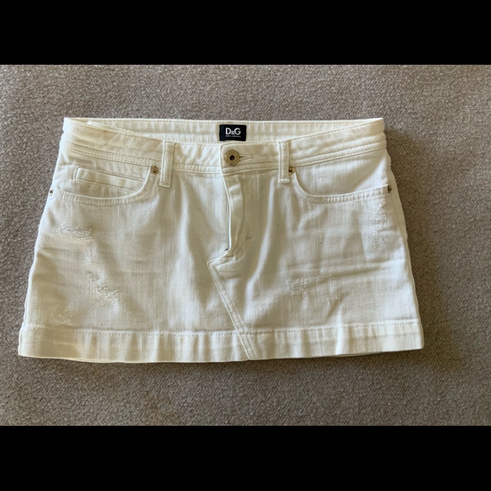 Dolce Gabbana denim skirt